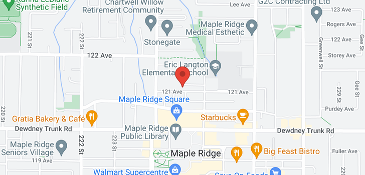 map of 22477 121 AVENUE